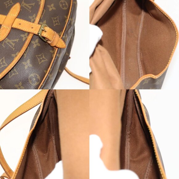 LOUIS VUITTON Monogram Saumur 30 Shoulder Bag M42256 LV Auth am8612 - Picture 15 of 15